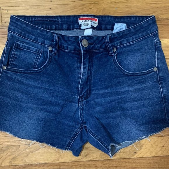 Blue Denim Jean Shorts - sz 30 - Picture 1 of 3